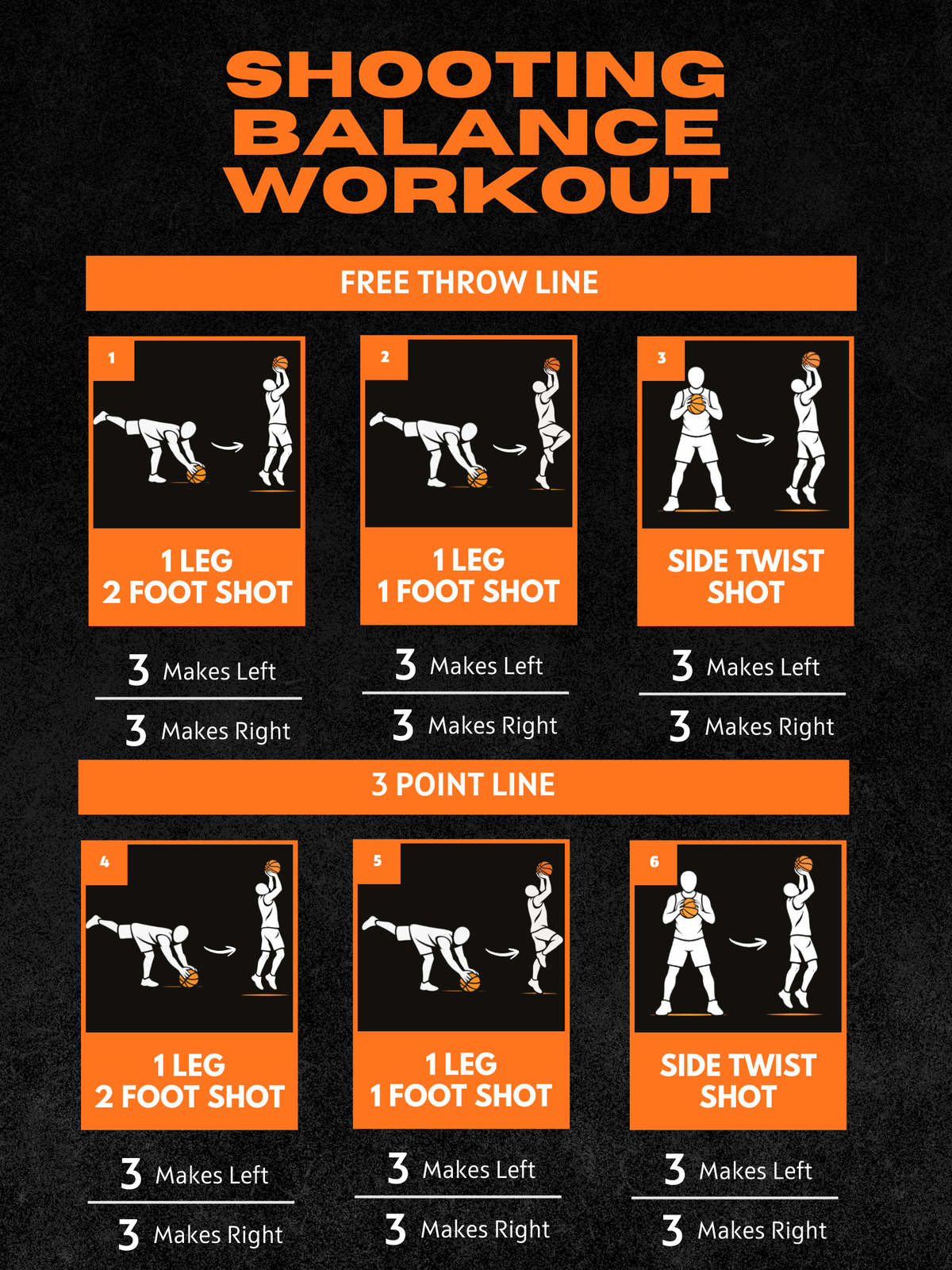 Shooting Balance Workout